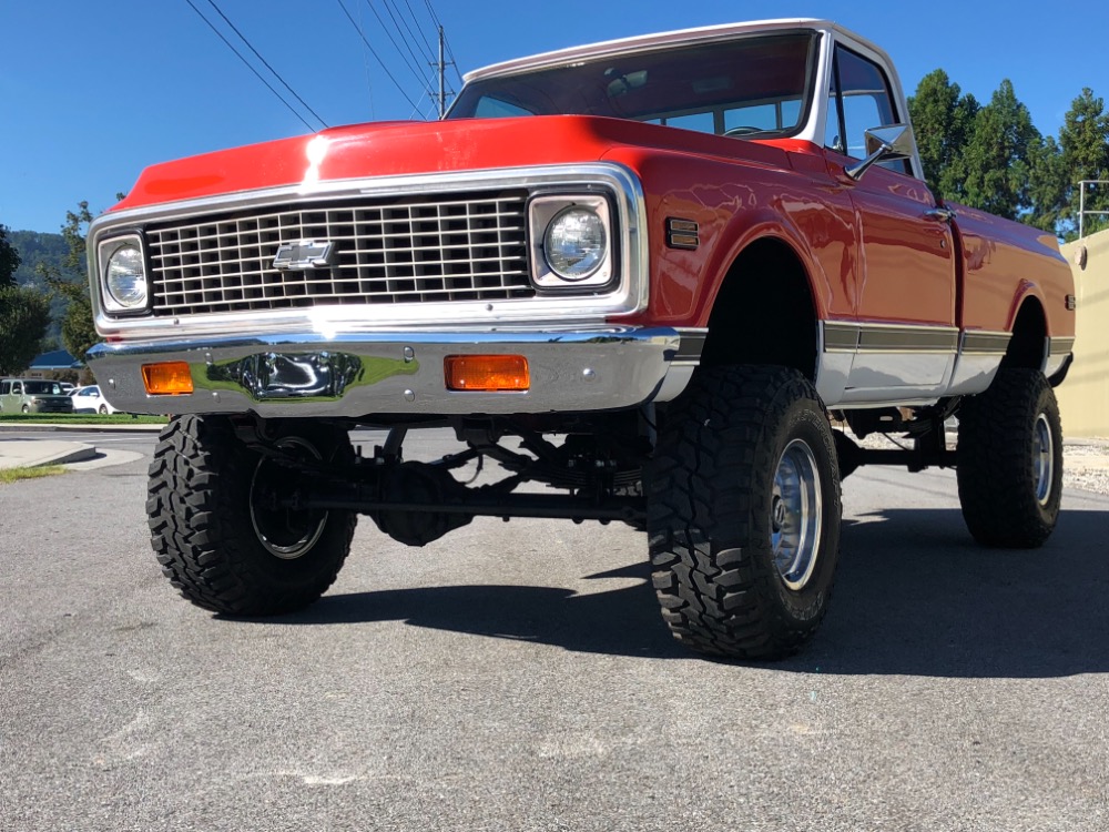Used 1972 Chevrolet Pickup -K10-SWB HUGGER ORANGE 4x4-FRAME OFF RESTORED-SHORT BED- | St. Petersburg, FL