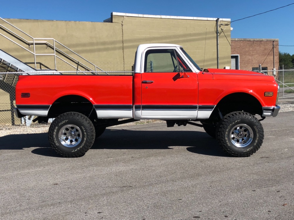 Used 1972 Chevrolet Pickup -K10-SWB HUGGER ORANGE 4x4-FRAME OFF RESTORED-SHORT BED- | St. Petersburg, FL
