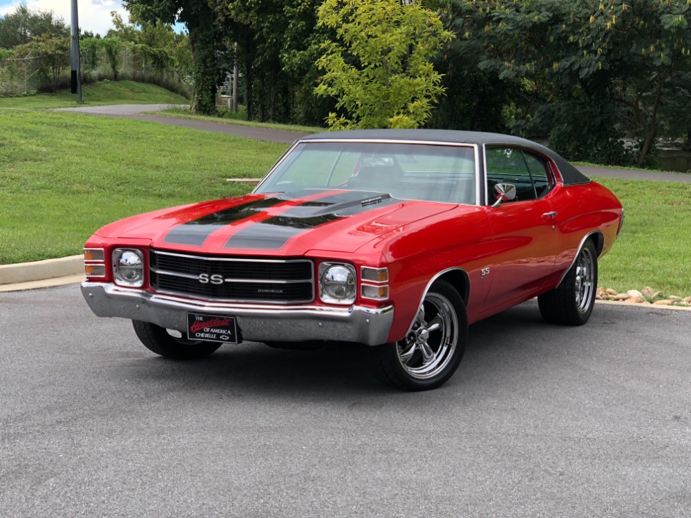 Used 1971 Chevrolet Chevelle -SS454/ 4 WHEEL DISC/12 BOLT/PS-NEW PAINT-RELIABLE MUSCLE CAR- SEE VIDEO | Mundelein, IL