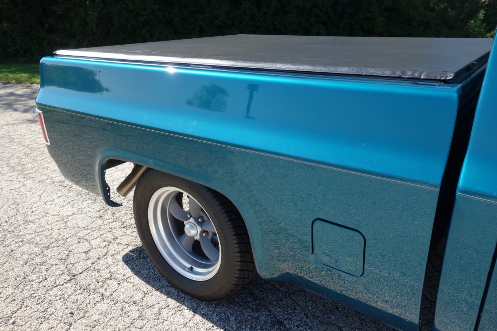 Used 1987 Chevrolet Pickup -C-10 - DARK TEAL PICKUP -RIDE TECH SUSPENSION- FUEL INJECTED- SEE VIDEO | Mundelein, IL