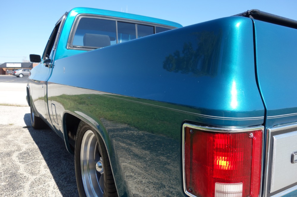 Used 1987 Chevrolet Pickup -C-10 - DARK TEAL PICKUP -RIDE TECH SUSPENSION- FUEL INJECTED- SEE VIDEO | Mundelein, IL