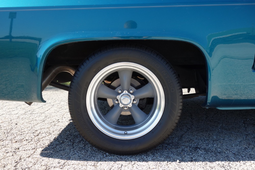 Used 1987 Chevrolet Pickup -C-10 - DARK TEAL PICKUP -RIDE TECH SUSPENSION- FUEL INJECTED- SEE VIDEO | Mundelein, IL
