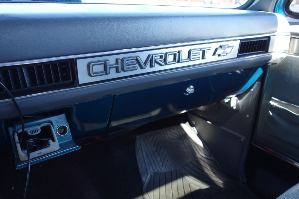 Used 1987 Chevrolet Pickup -C-10 - DARK TEAL PICKUP -RIDE TECH SUSPENSION- FUEL INJECTED- SEE VIDEO | Mundelein, IL