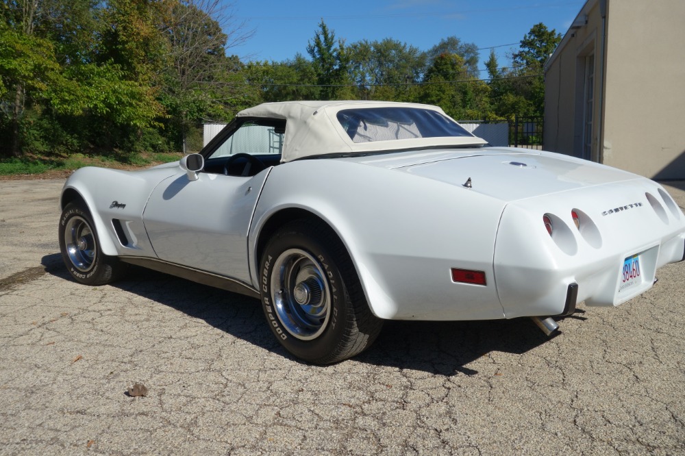 Used 1975 Chevrolet Corvette -WHITE ON WHITE CONVERTIBLE SUMMER FUN- SEE VIDEO | Mundelein, IL