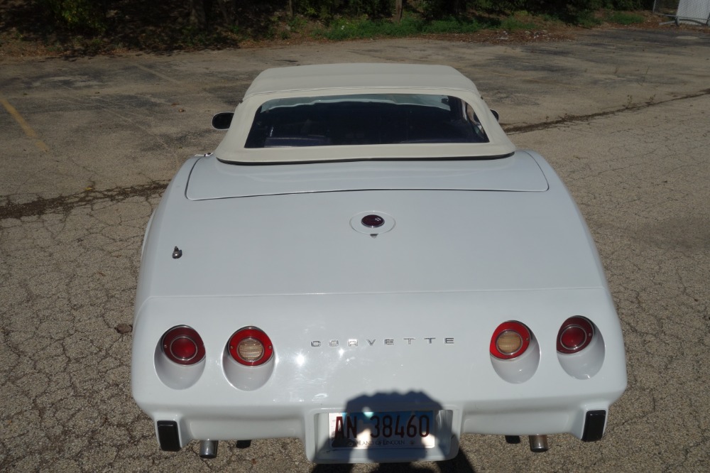 Used 1975 Chevrolet Corvette -WHITE ON WHITE CONVERTIBLE SUMMER FUN- SEE VIDEO | Mundelein, IL