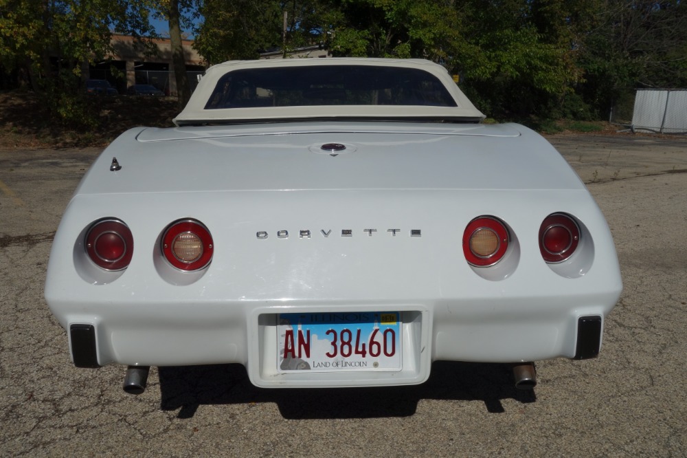 Used 1975 Chevrolet Corvette -WHITE ON WHITE CONVERTIBLE SUMMER FUN- SEE VIDEO | Mundelein, IL