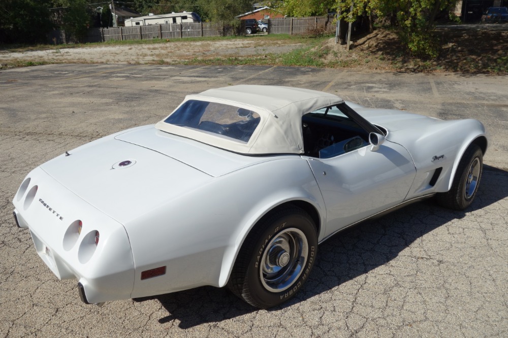 Used 1975 Chevrolet Corvette -WHITE ON WHITE CONVERTIBLE SUMMER FUN- SEE VIDEO | Mundelein, IL