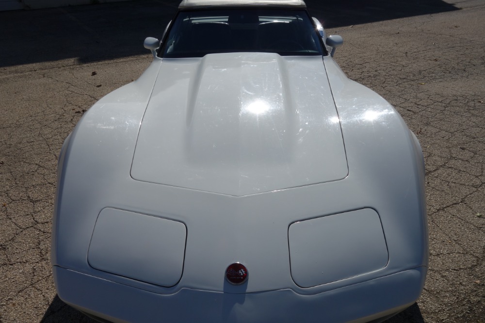 Used 1975 Chevrolet Corvette -WHITE ON WHITE CONVERTIBLE SUMMER FUN- SEE VIDEO | Mundelein, IL