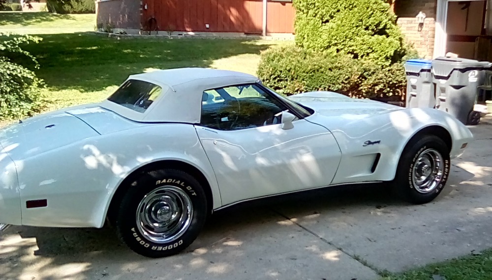 Used 1975 Chevrolet Corvette -WHITE ON WHITE CONVERTIBLE SUMMER FUN- SEE VIDEO | Mundelein, IL