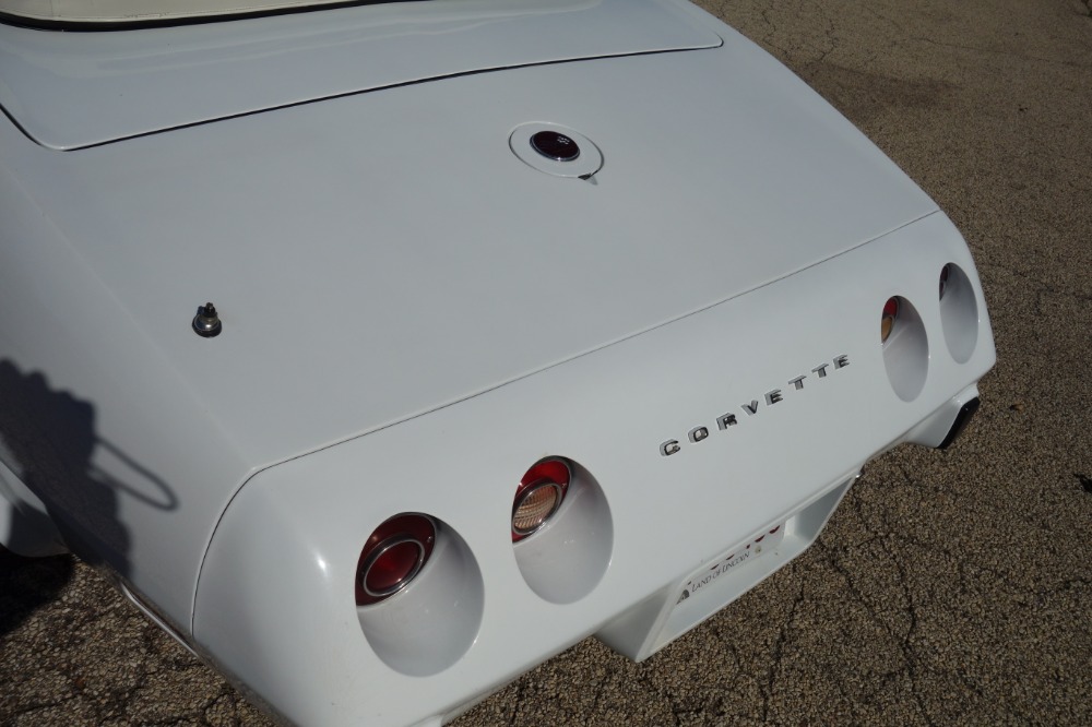 Used 1975 Chevrolet Corvette -WHITE ON WHITE CONVERTIBLE SUMMER FUN- SEE VIDEO | Mundelein, IL