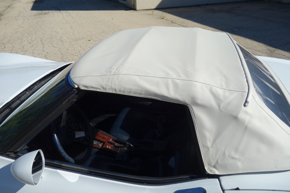 Used 1975 Chevrolet Corvette -WHITE ON WHITE CONVERTIBLE SUMMER FUN- SEE VIDEO | Mundelein, IL