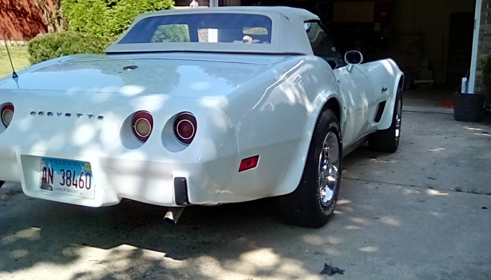 Used 1975 Chevrolet Corvette -WHITE ON WHITE CONVERTIBLE SUMMER FUN- SEE VIDEO | Mundelein, IL