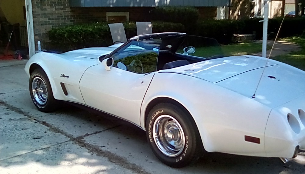 Used 1975 Chevrolet Corvette -WHITE ON WHITE CONVERTIBLE SUMMER FUN- SEE VIDEO | Mundelein, IL