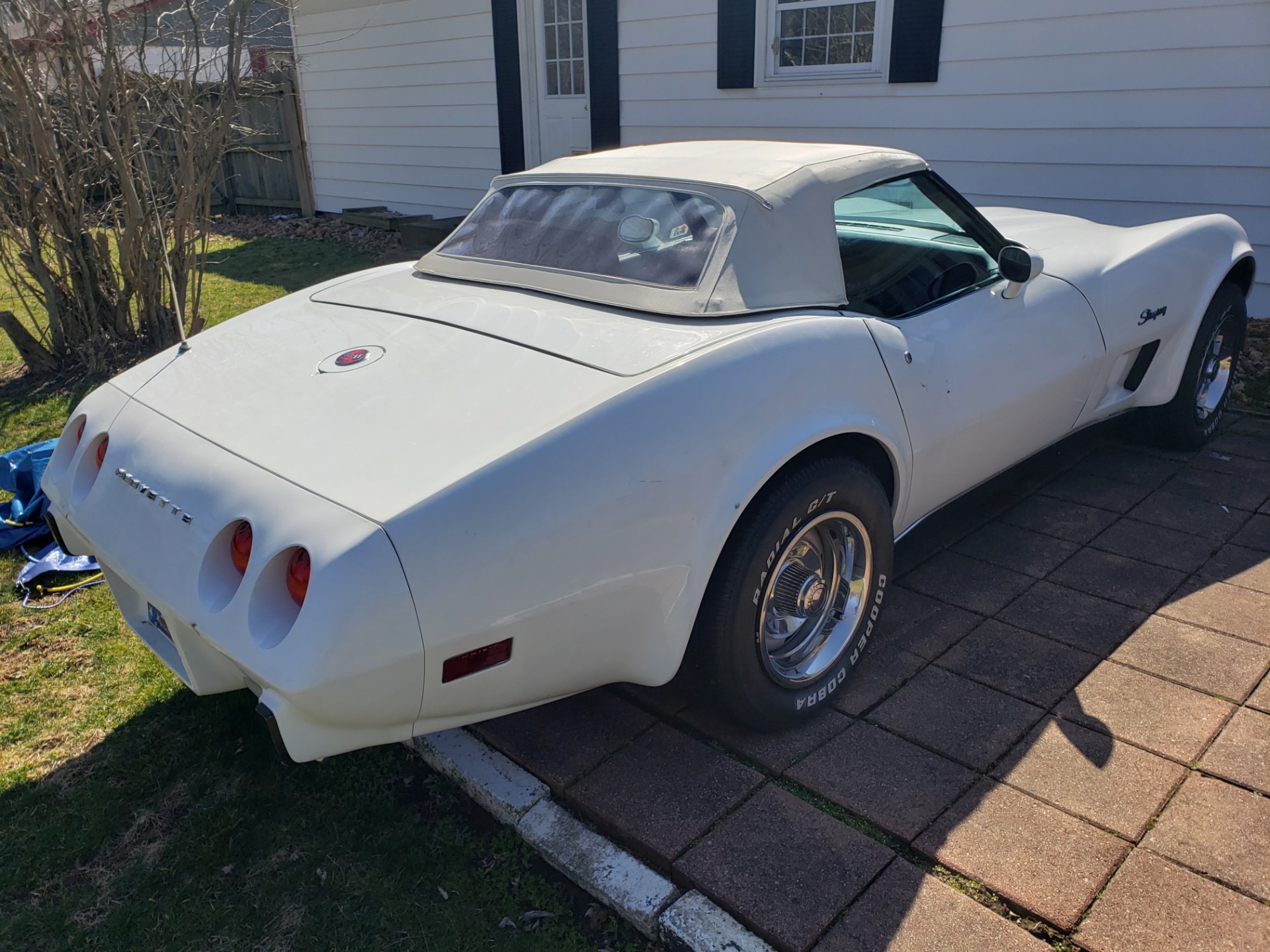 Used 1975 Chevrolet Corvette -WHITE ON WHITE CONVERTIBLE SUMMER FUN- SEE VIDEO | Mundelein, IL