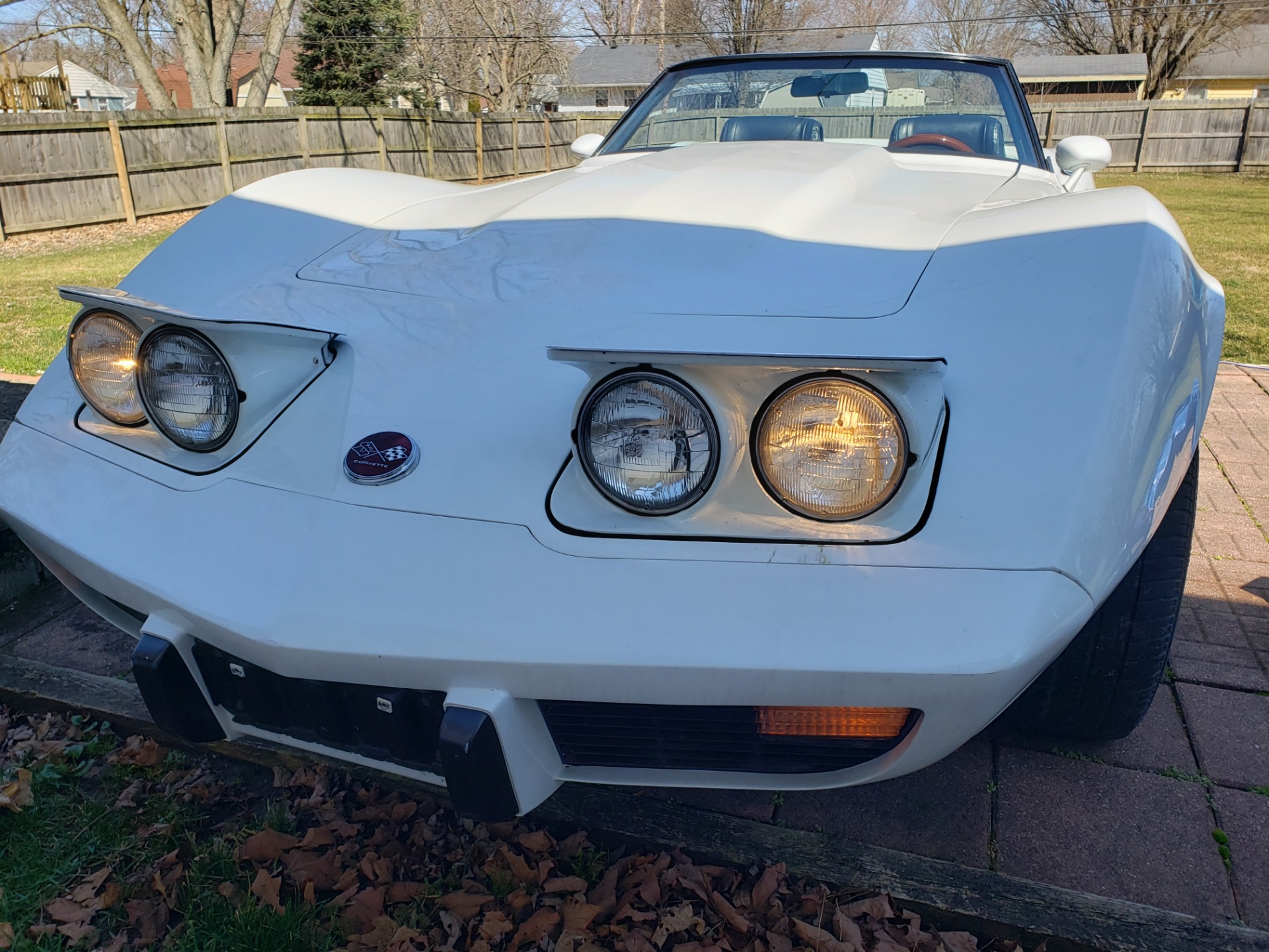 Used 1975 Chevrolet Corvette -WHITE ON WHITE CONVERTIBLE SUMMER FUN- SEE VIDEO | Mundelein, IL
