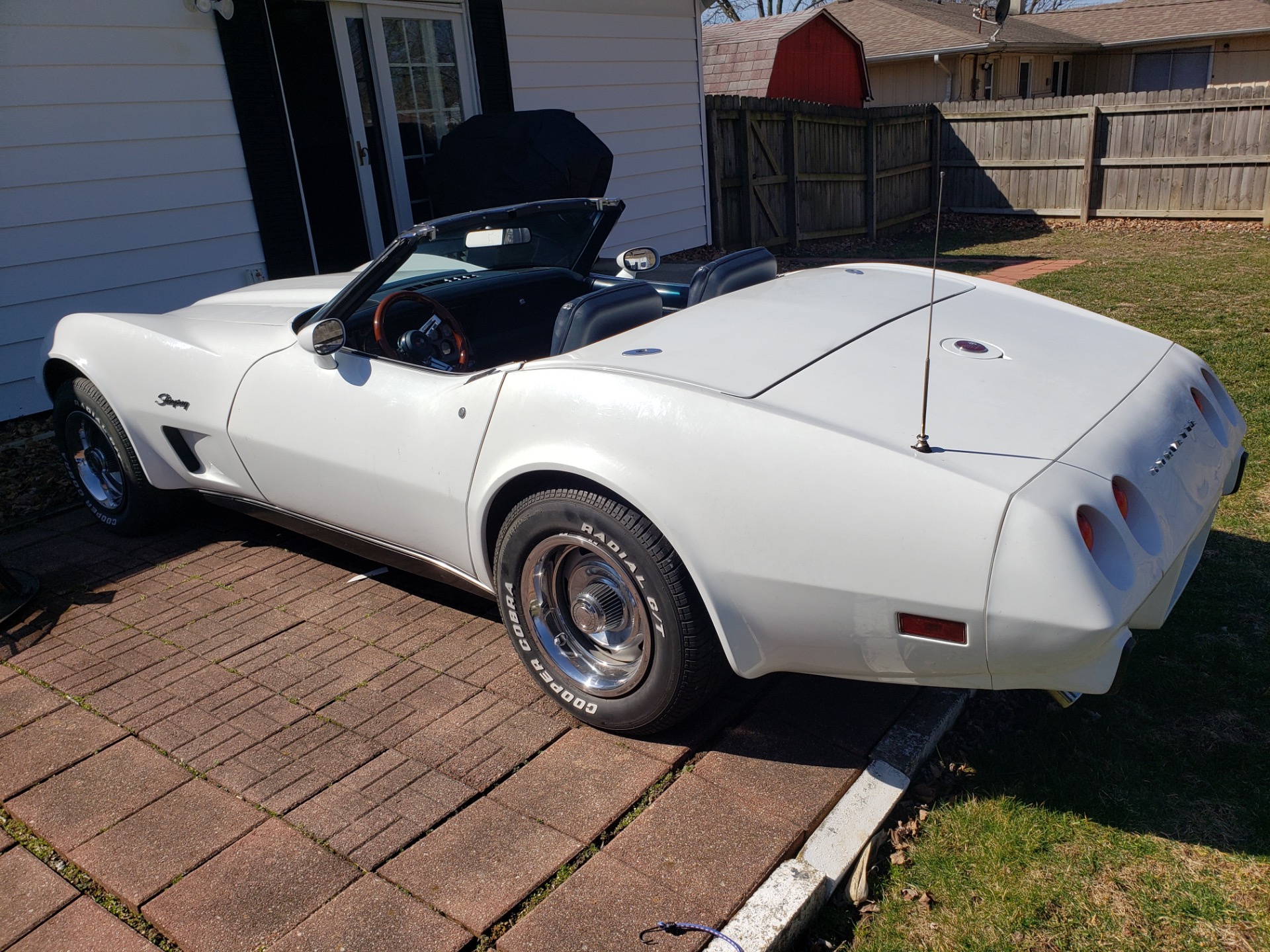 Used 1975 Chevrolet Corvette -WHITE ON WHITE CONVERTIBLE SUMMER FUN- SEE VIDEO | Mundelein, IL