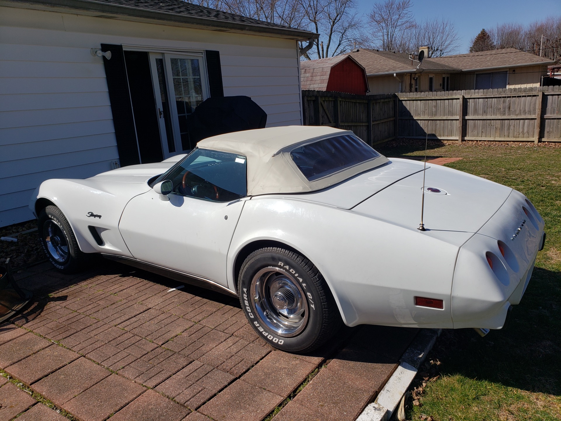Used 1975 Chevrolet Corvette -WHITE ON WHITE CONVERTIBLE SUMMER FUN- SEE VIDEO | Mundelein, IL