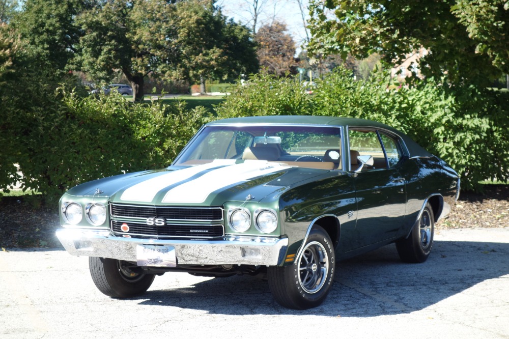 Used 1970 Chevrolet Chevelle -L78 ENGINE -TWO BUILD SHEETS-FACTORY SS396-4 SPEED-RESTORED-SEE VIDEO | Mundelein, IL