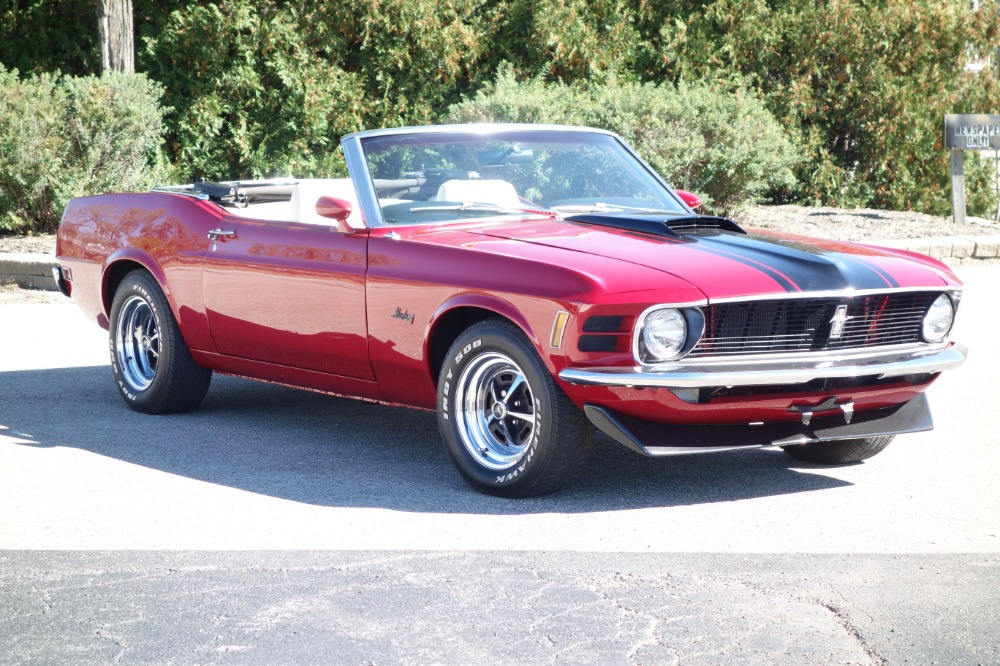 Used 1970 Ford Mustang -FULLY RESTORED CONVERTIBLE-351C-AUTOMATIC-MUST SEE- SEE VIDEO | Mundelein, IL