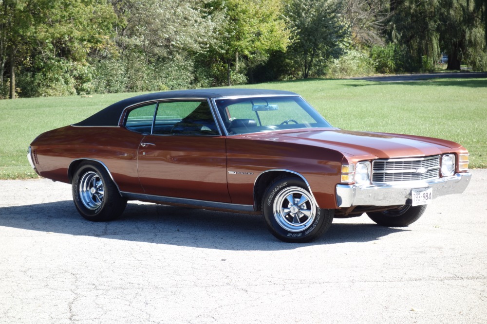 Used 1971 Chevrolet Chevelle -NUMBERS MATCHING UNMOLESTED MALIBU-3 OWNERS WITH BUILD SHEET-SEE VIDEO | Mundelein, IL