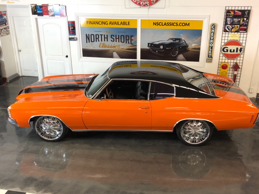 Used 1971 Chevrolet Chevelle -RESTORED 2015-HUGGER ORANGE-PRO TOUR LOOK-REAL NICE PAINT- SEE VIDEO | Mundelein, IL