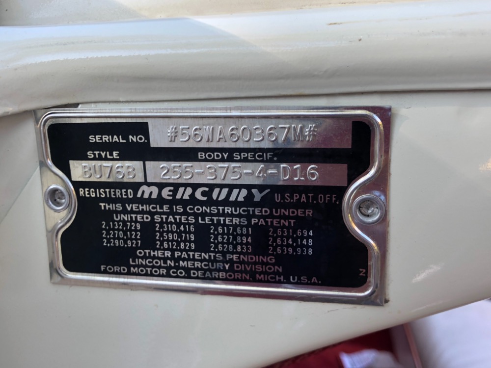 Used 1956 Mercury Montclair -CONVERTIBLE-GROUND UP RESTORED-AACA GRAND CHAMPION!! - SEE VIDEO | Mundelein, IL