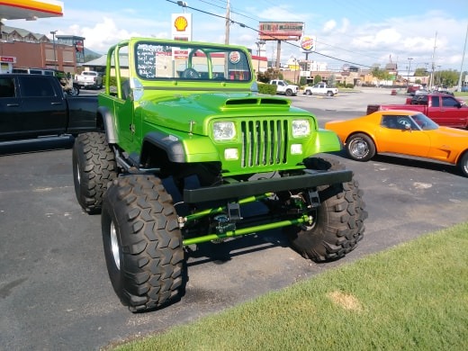 Used 1992 Jeep YJ -LIME GREEN 4X4-FRAME OFF RESTORATION-COYOTE ENGINE- | Mundelein, IL
