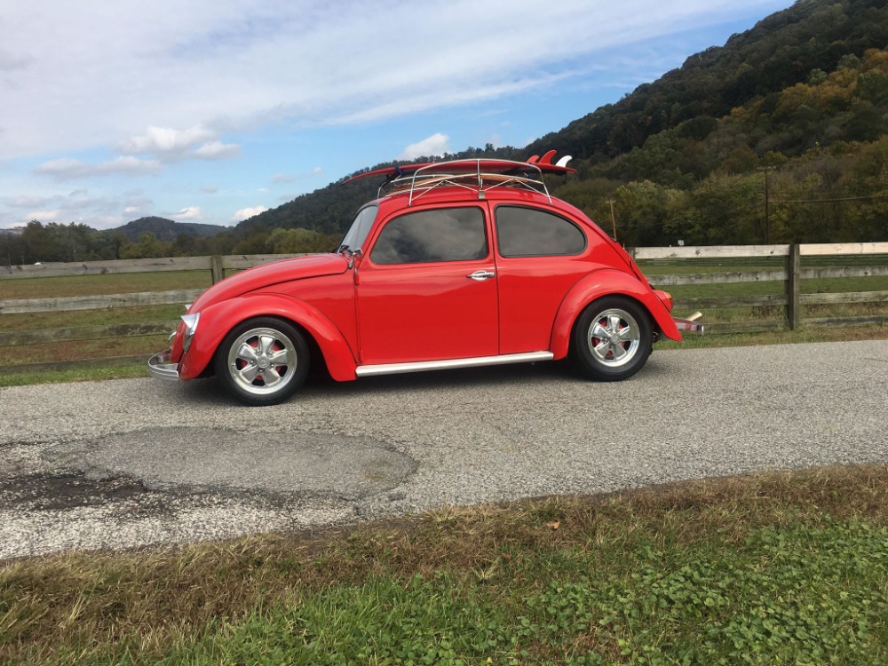Used 1966 Volkswagen Beetle - ROOF RACK WITH SURFBOARD- SEE VIDEO | Mundelein, IL