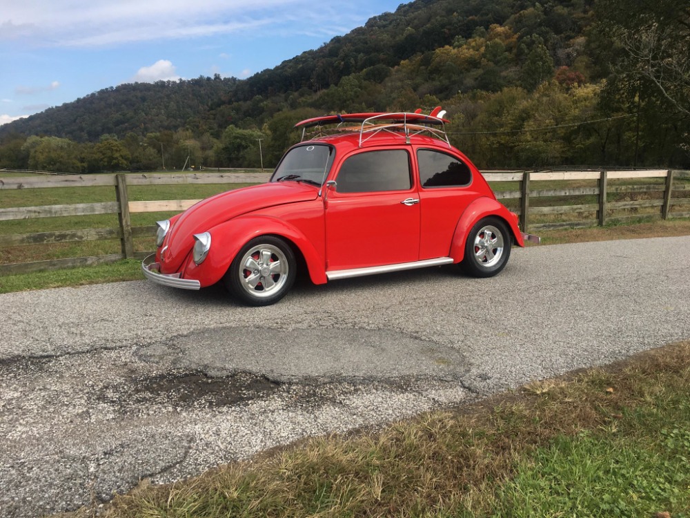 Used 1966 Volkswagen Beetle - ROOF RACK WITH SURFBOARD- SEE VIDEO | Mundelein, IL