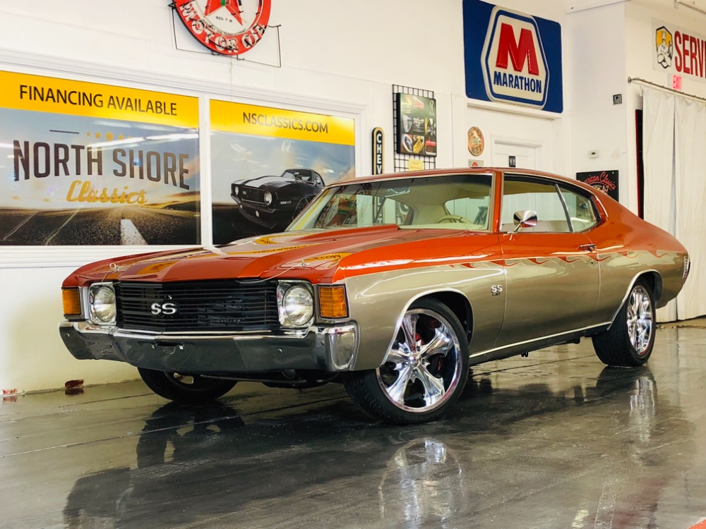 Used 1972 Chevrolet Chevelle -PRO TOURING- 396- 4 WHEEL DISC- CUSTOM PAINT - SEE VIDEO | Mundelein, IL
