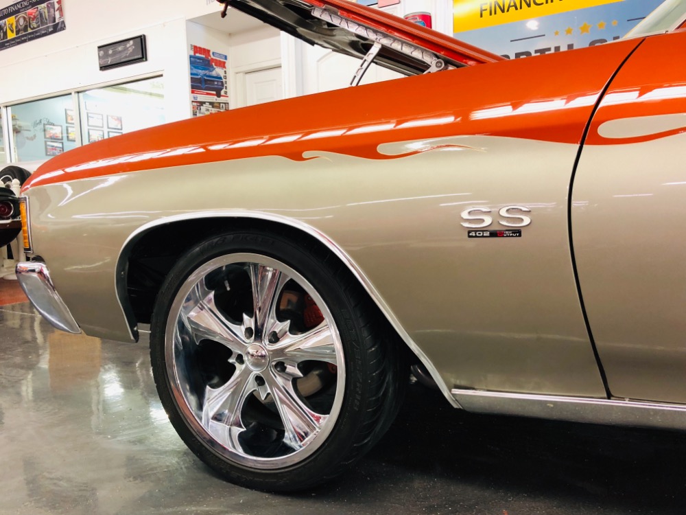 Used 1972 Chevrolet Chevelle -PRO TOURING- 396- 4 WHEEL DISC- CUSTOM PAINT - SEE VIDEO | Mundelein, IL