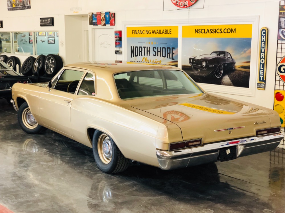 Used 1966 Chevrolet Biscayne -SANDALWOOD GOLD-454/4SPD/12BOLT-RARE FIND! MUSCLE-VIDEO | Mundelein, IL