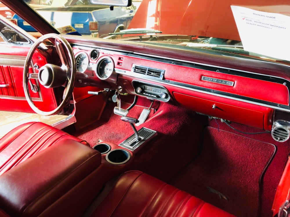 Used 1967 Mercury Cougar -289CI-AUTO-TINTED WINDOWS-A/C RESTORED RELIABLE VINTAGE CLASSIC | Mundelein, IL