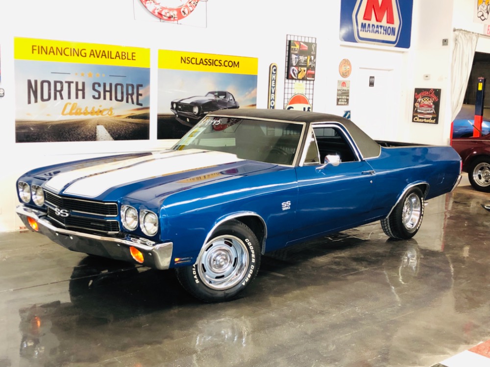 Used 1970 Chevrolet El Camino -350CI V8-PS/PB-A/C-DALLAS CAR-RALLY-MUSCLE CAR-PICK UP-VIDEO | Mundelein, IL