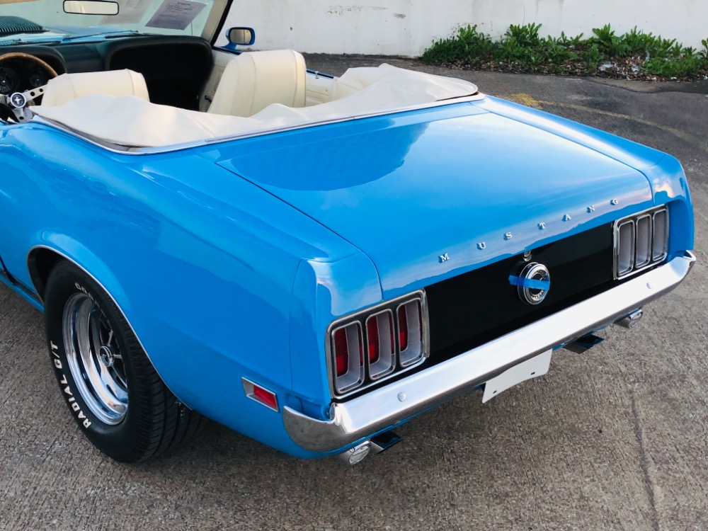 Used 1970 Ford Mustang -SHAKER MARTI REPORT CONVERTIBLE RESTORED MAGNUM WHEELS-VIDEO | Mundelein, IL