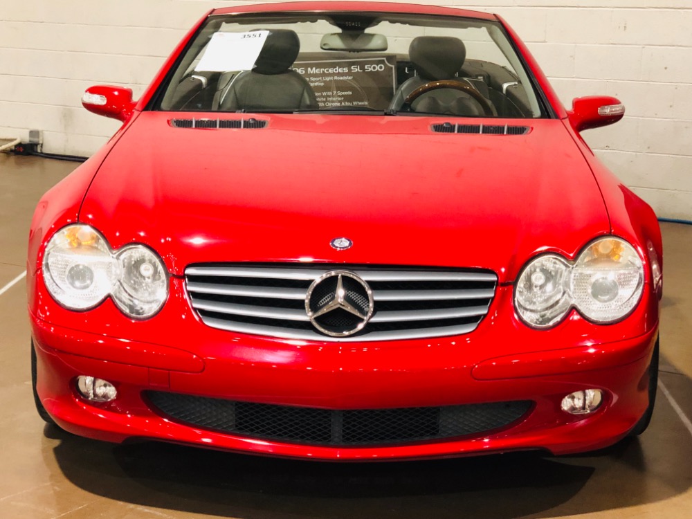 Used 2006 Mercedes Benz S-Class -SL 500-CONVERTIBLE-NO HAGGLE BUY IT NOW PRICE-CARFAX AMG SPORTS PACKAGE | Mundelein, IL