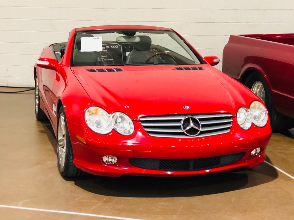 Used 2006 Mercedes Benz S-Class -SL 500-CONVERTIBLE-NO HAGGLE BUY IT NOW PRICE-CARFAX AMG SPORTS PACKAGE | Mundelein, IL