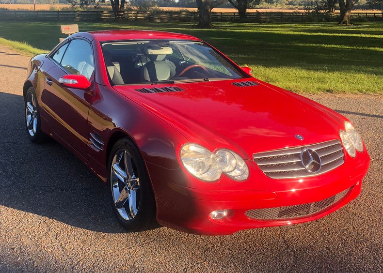 Used 2006 Mercedes Benz S-Class -SL 500-CONVERTIBLE-NO HAGGLE BUY IT NOW PRICE-CARFAX AMG SPORTS PACKAGE | Mundelein, IL