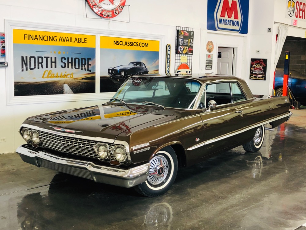 Used 1963 Chevrolet Impala -SS BUCKETS RESTORED NUMBERS MATCH 327 4 SPEED-MINT-VIDEO | Mundelein, IL