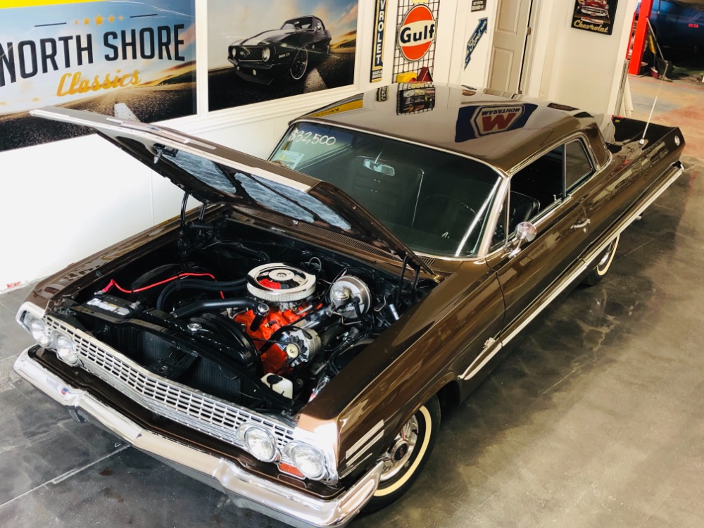 Used 1963 Chevrolet Impala -SS BUCKETS RESTORED NUMBERS MATCH 327 4 SPEED-MINT-VIDEO | Mundelein, IL