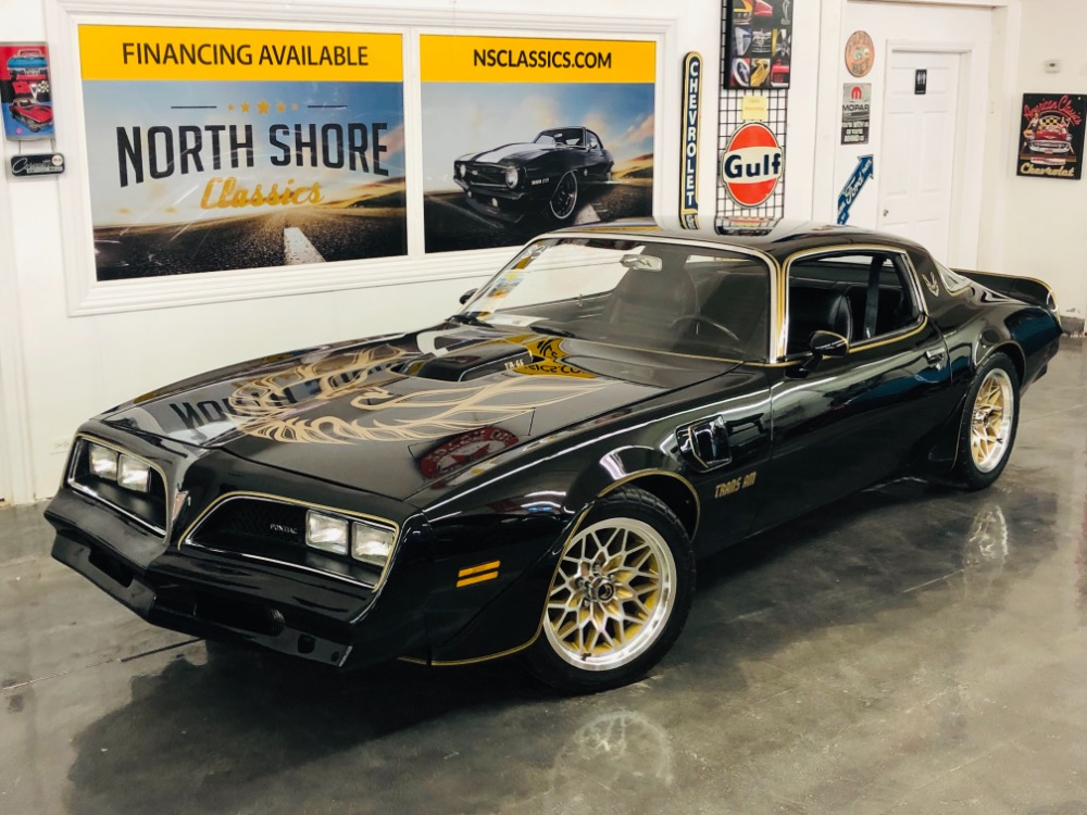 Used 1978 Pontiac Firebird -BANDIT TRANS AM-400 V8-4 SPEED-WS4 PS PB-BLACK-VIDEO | Mundelein, IL