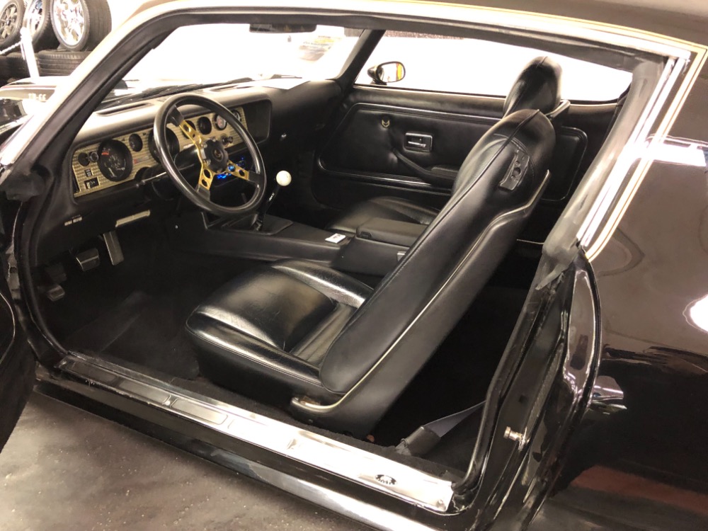 Used 1978 Pontiac Firebird -BANDIT TRANS AM-400 V8-4 SPEED-WS4 PS PB-BLACK-VIDEO | Mundelein, IL