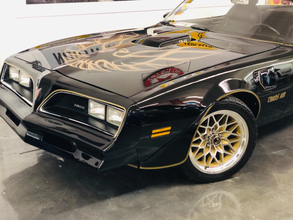 Used 1978 Pontiac Firebird -BANDIT TRANS AM-400 V8-4 SPEED-WS4 PS PB-BLACK-VIDEO | Mundelein, IL