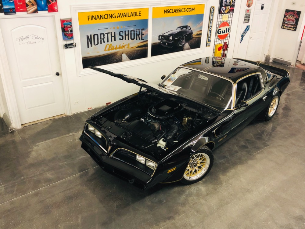Used 1978 Pontiac Firebird -BANDIT TRANS AM-400 V8-4 SPEED-WS4 PS PB-BLACK-VIDEO | Mundelein, IL