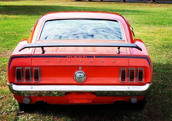 Used 1969 Ford Mustang -MACH 1-RARE FACTORY CALYPSO CORAL-PS PB-FASTBACK- VIDEO | Mundelein, IL