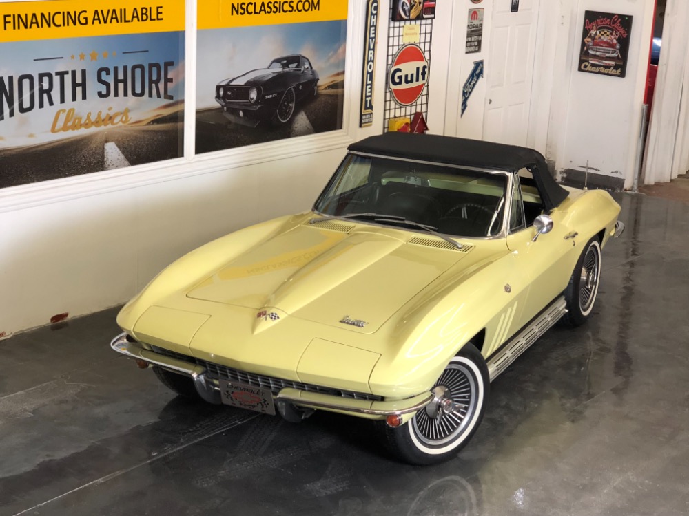 Used 1966 Chevrolet Corvette -PRICE DROP-KNOCK OFFS- CONVERTIBLE- SIDE EXHAUST-VIDEO | Mundelein, IL