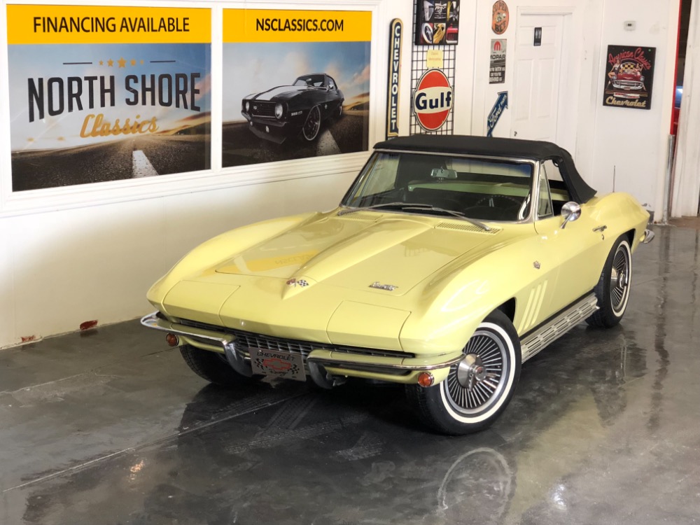Used 1966 Chevrolet Corvette -PRICE DROP-KNOCK OFFS- CONVERTIBLE- SIDE EXHAUST-VIDEO | Mundelein, IL