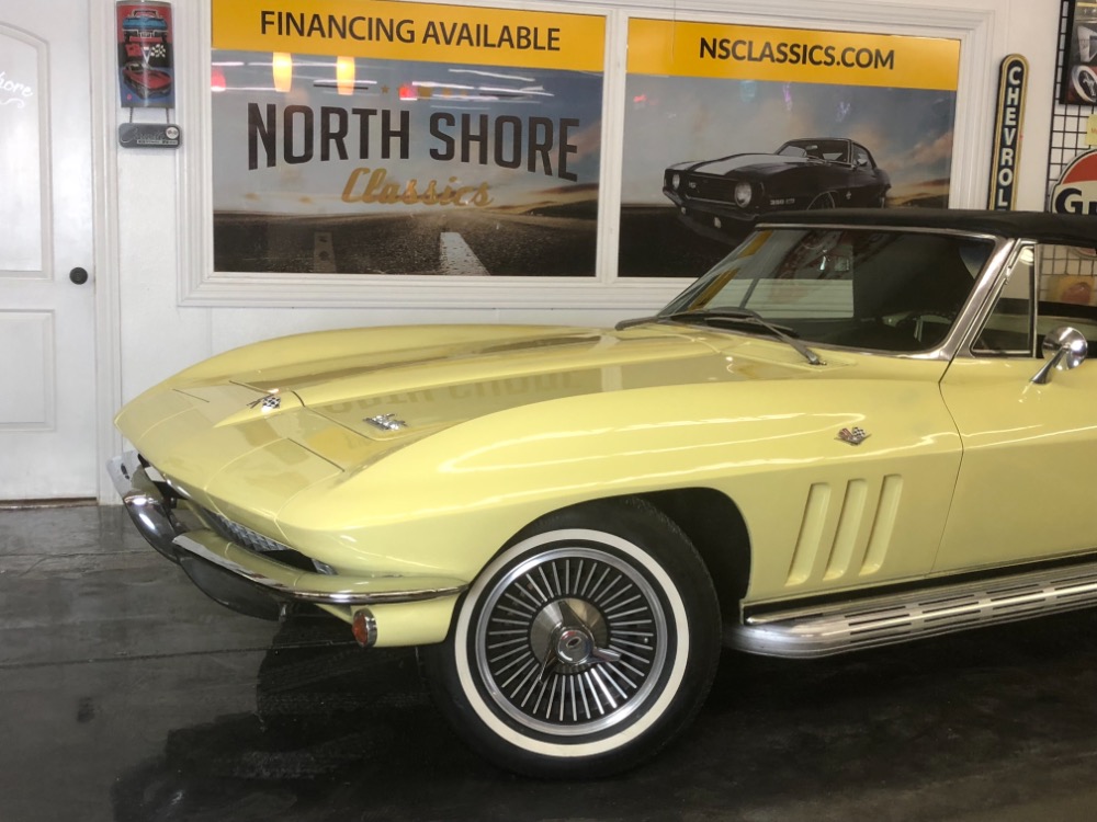 Used 1966 Chevrolet Corvette -PRICE DROP-KNOCK OFFS- CONVERTIBLE- SIDE EXHAUST-VIDEO | Mundelein, IL