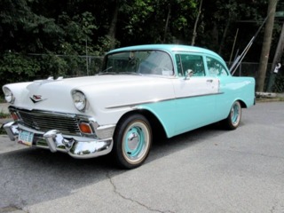 Used 1956 Chevrolet Bel Air/150/210 -REDUCED-TRI FIVE GM CRATE 350 HEADERS ORIGINAL SHEETMETAL AC PS PB | St. Petersburg, FL