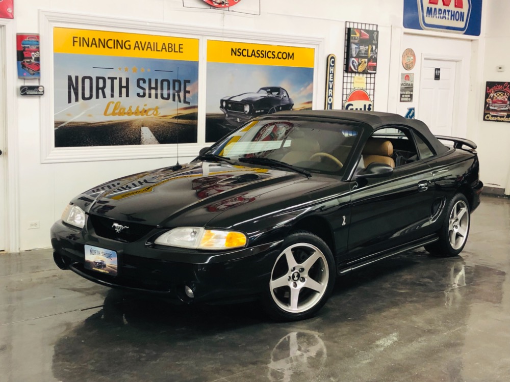 Used 1996 Ford Mustang -COBRA SVT- CONVERTIBLE- 5 SPEED TRANS -SEE VIDEO | Mundelein, IL